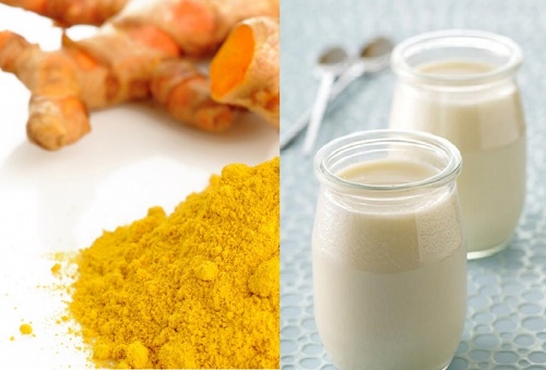 Kết hợp nghệ và sữa chua tạo ra mặt nạ dưỡng da trị tàn nhang vô cùng hiệu quả